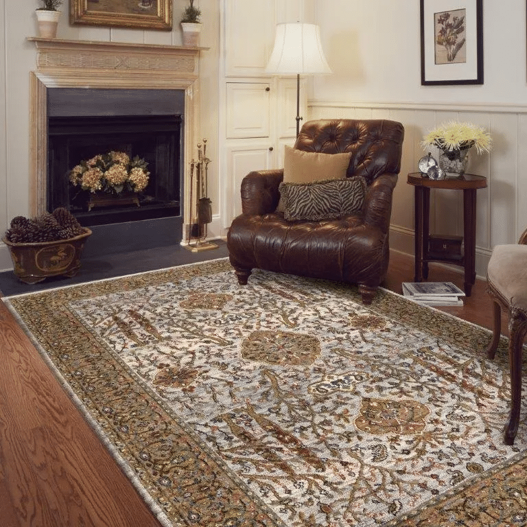 Tufted Rug in a Home